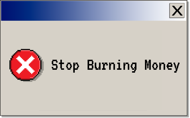 Error Stop Wasting Money